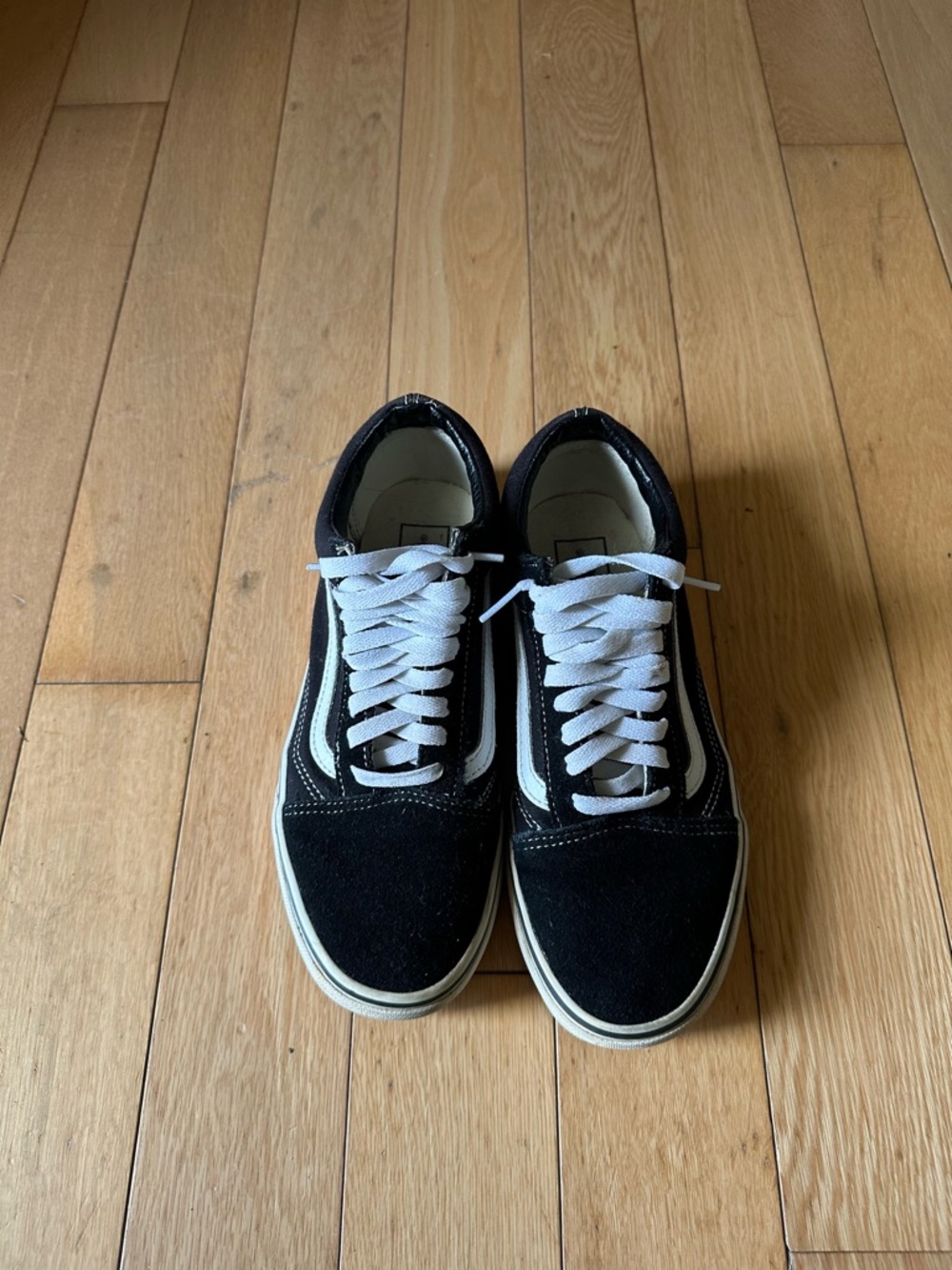 Vans Black and White Old Skool Men’s Sneakers